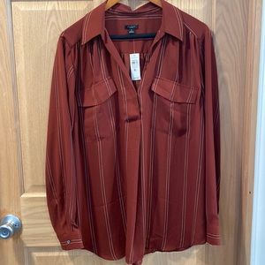 Ann Taylor factory Blouse size XL NWT